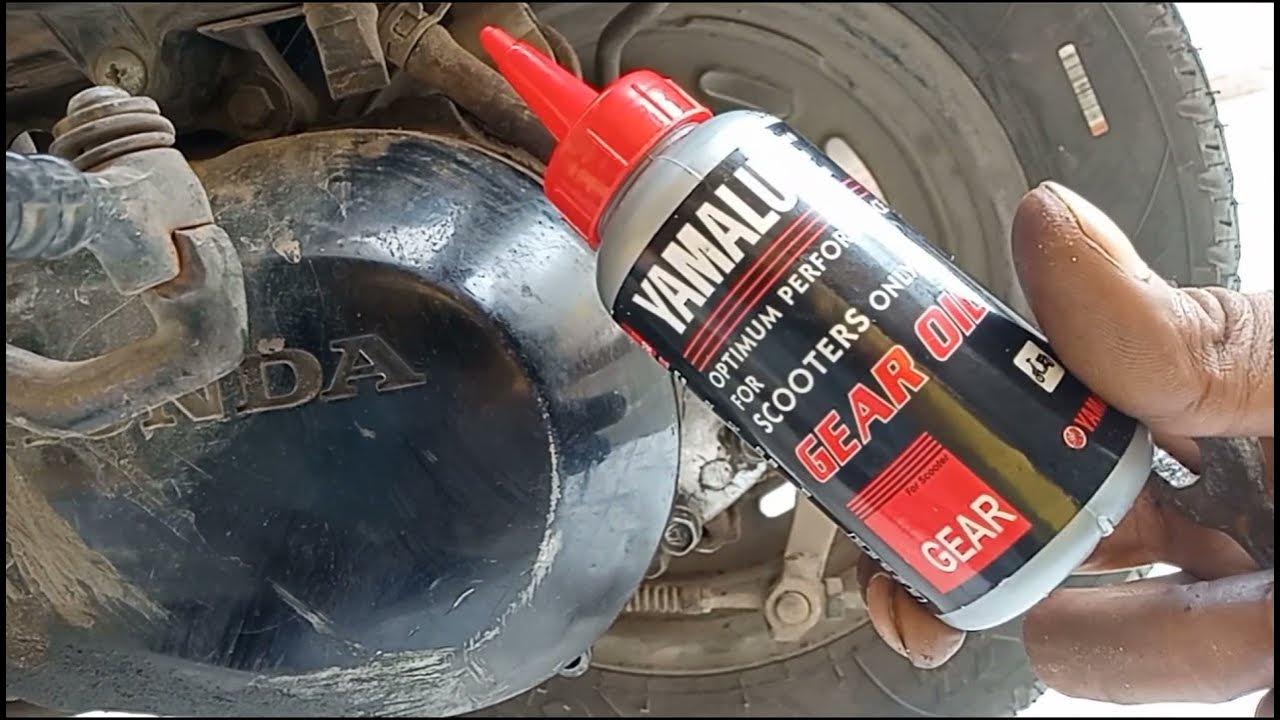 How to change gear oil for Dio Scooter gear oil change at home