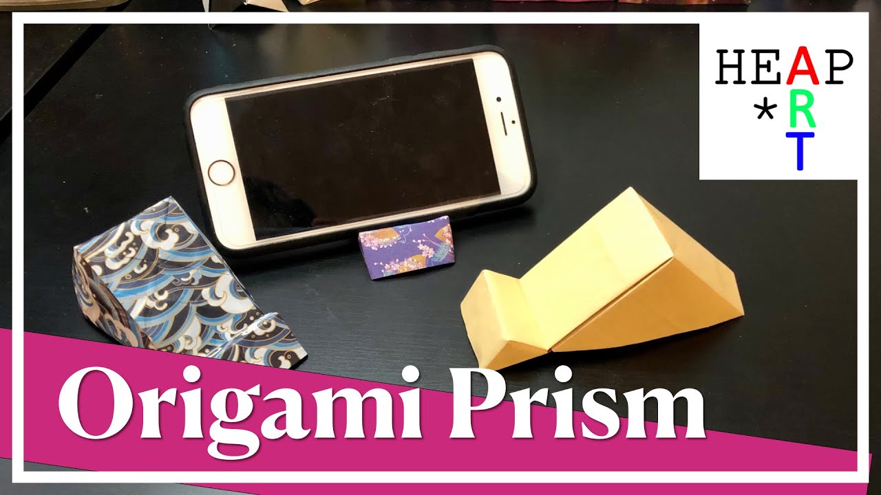 Moderato Origami - Prism Phone Stand by Wilson Lee 