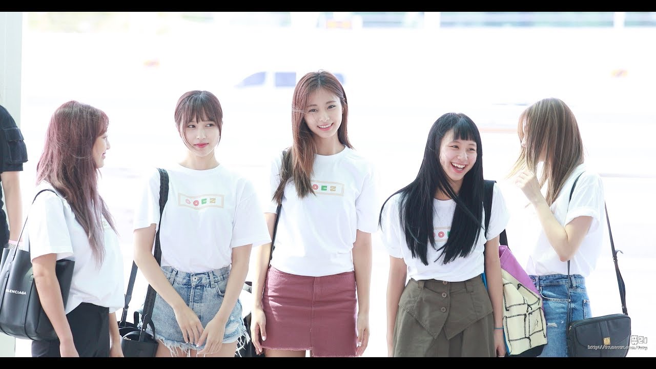 180726 트와이스(TWICE) 쯔위 (인천공항 출국)