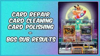 Vintage Pokemon Repairs  Cleaning  Polishing  Grading | Demo & Results