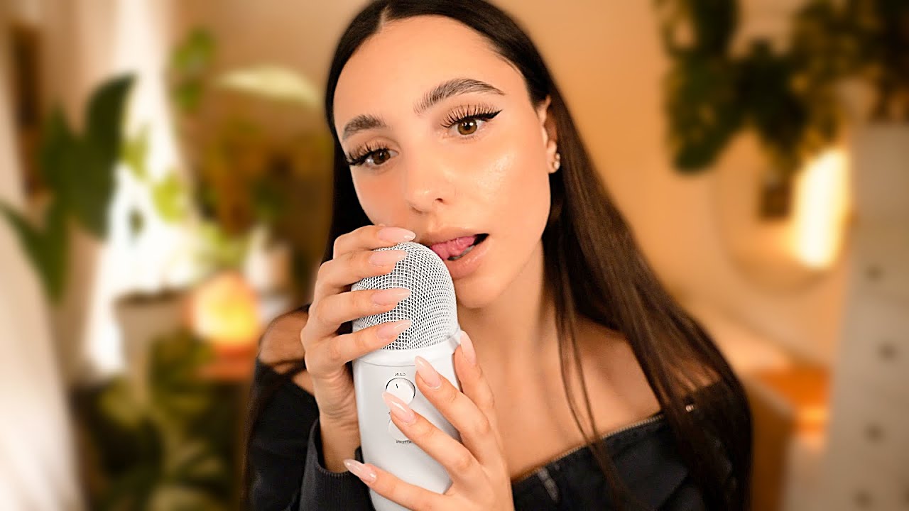 ASMR ЧИСТЫЕ ВЛАЖНЫЕ ЗВУКИ РТА 👄 чтобы успокоиться 💆🏻‍♀️😴 Без Разговоров 🤫