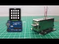 Arduino Keypad Solenoid Lock