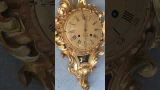 Swedish vintage cartel wall clock, Westerstrand Toreboda