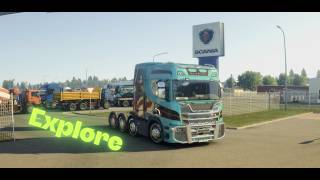ETS 2 Exploring 3800 km no damage Challenge / Realistic Graphic ReShade FX🚛🚛