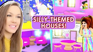 Rating YOUR SILLY HOMES IN ADOPT ME (Roblox)