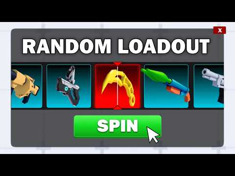 Roblox Rivals, But a SPINNER Picks My LOADOUT!