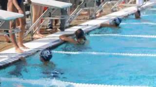 Dana A swim league semis 50 free 4-29-09