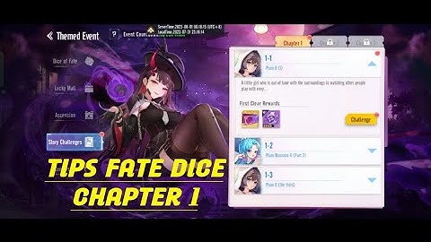 TIPS FATE DICE CHAPTER 1 - PARALLEL REALMS