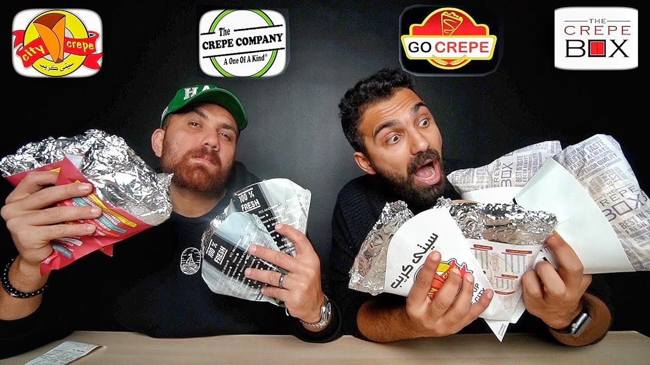 أقوى مقارنه بين أحلى مطاعم الكريب في مصر .. تحدي العمالقه 🔥