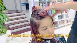 Cách cắt tóc Layers Dài với Kỹ Thuật Disconnect screenshot 5