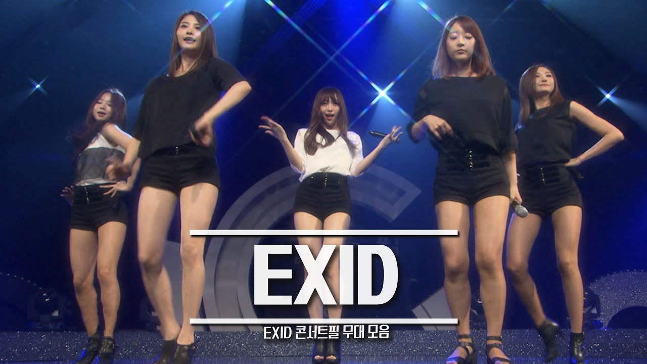 EXID  | 탄탄한 보컬! 섹시 아이콘  EXID 콘서트필 무대 모음집 💘