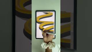 Procreate tutorial: Requested Personalise Name art for Julissa 🐯 🖌 #procreate #procreatetutorial