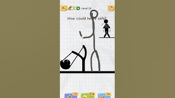 Draw 2 save || Level 19 - #shorts #draw2save #drawing #gameplay #androidgames #iosgames