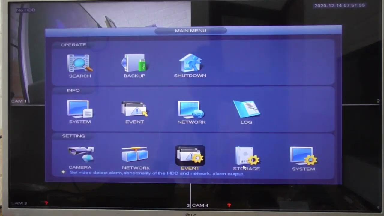 How To Disable Beeping Alarm Sound On Dahua DVR YouTube