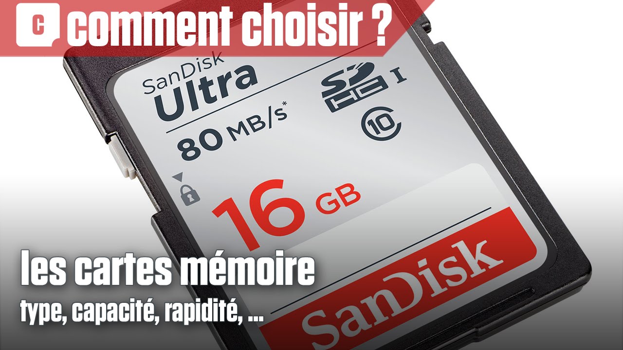 Comment bien choisir sa carte mémoire ? - YouTube