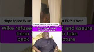 Details Wike refused to join APC #follow #think #apc #pdp #adc #info #wike #viralvideos #appreciate Update