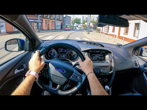 2015 Ford Focus III ST [2.0 ECOBOOST 250 HP] |0-100| POV Test Drive #883 Joe Black