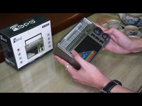 Video Antra- Test nhạc MP3 Đài Pepe 310BT-S - youtube