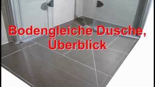 Bodengleiche Ebenerdige Dusche