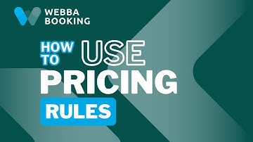 How To Use Pricing Rules On Webba Booking