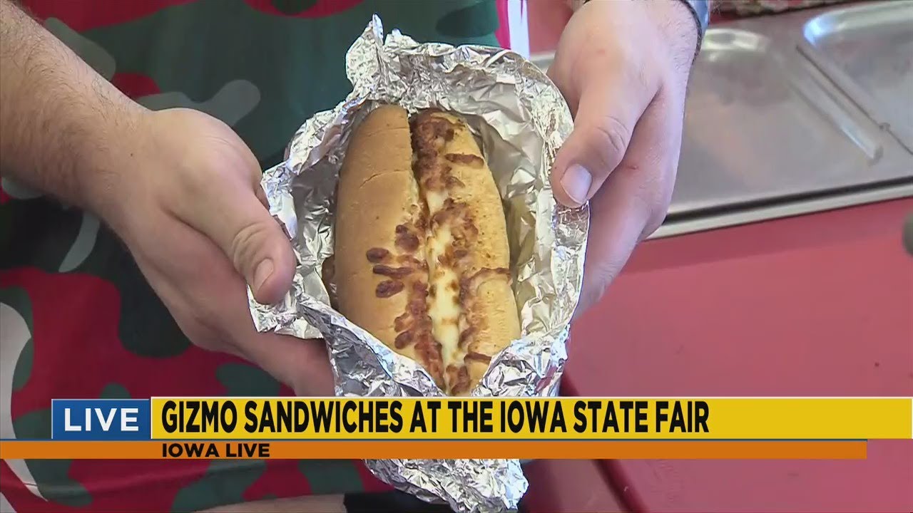 Iowa State Fair Gizmo Sandwiches YouTube