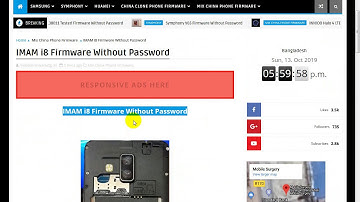 IMAM i8 Firmware Without Password