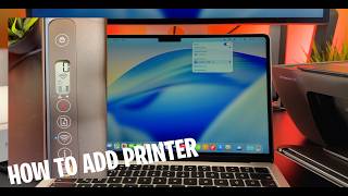 Famous M5 MacBook Air: How to Add a Printer Profile