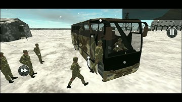 Army Bus Driving 2022: Real Military Coach Simulator 3D Gameplay (Android, iOS) Mobile Game TBG 1