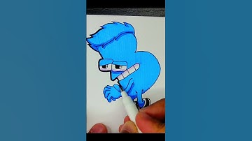 Drawing Alphabet Lore Human (Poor) B / Uncomplete Humanized Alphabet Lore Transform/ #drawing