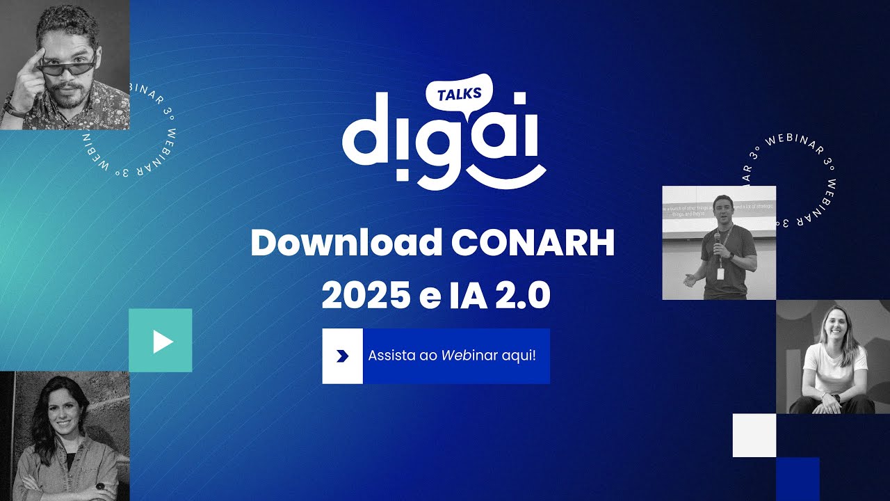Capa do webinário Download CONARH 2025: IA 2.0 e o futuro do recrutamento no Brasil