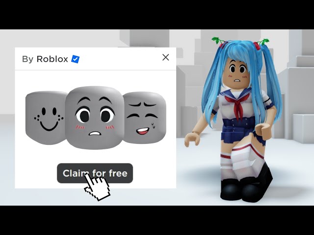 Oceanzy on X: #Roblox have made most of their default free faces