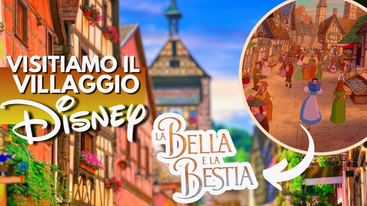 Dentro il VERO villaggio de LA BELLA E LA BESTIA - Riquewihr e Colmar