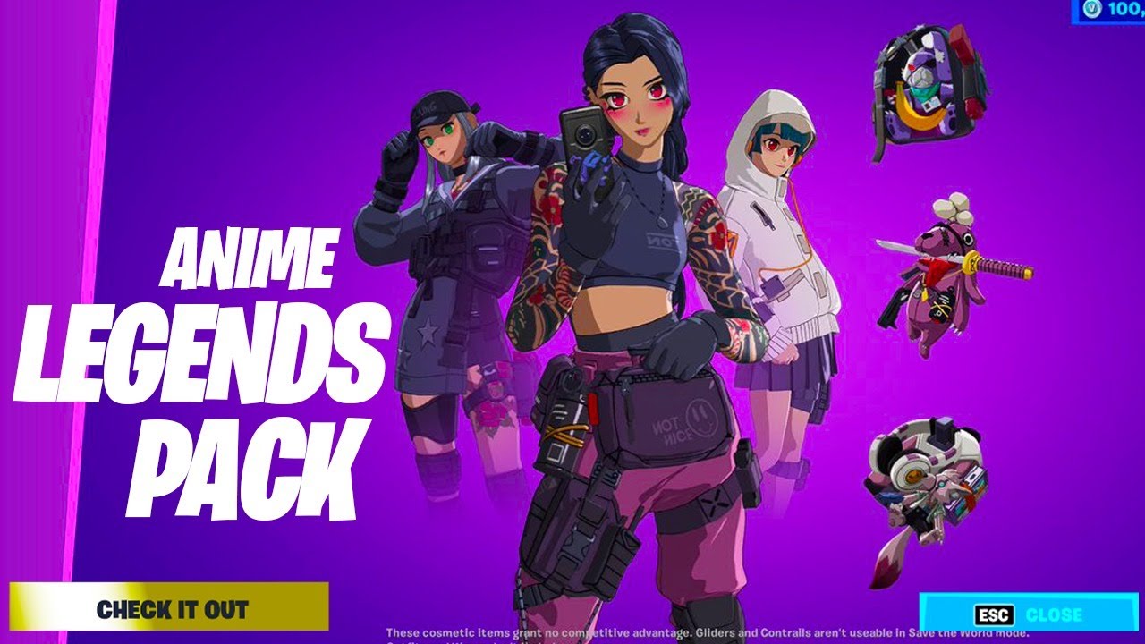 When Is Anime Legends Coming Out Fortnite