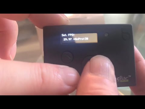 SyncBac Pro by Timecode Systems for GoPro Hero 4 How to set timecode manually