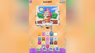 Colony Flow Level 2677 Hard Puzzle Walkthrough Solution