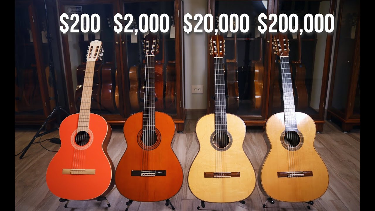 Can you hear the difference between a 200 2000 20000 and 200000 guitar