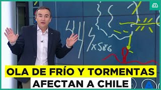 Ola de frío en Santiago y lluvias en el sur: El sistema frontal que afecta a Chile