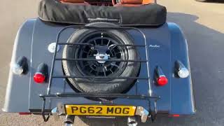 MORGAN - PLUS FOUR DARK SILVER