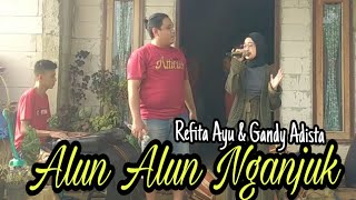 Revita Ayu & Gandy Adista - Alun - Alun Nganjuk - CONTESA MUSIK (cover) versi latian