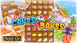 Cakes & Bakes BEST bakery addon Minecraft PE/Bedrock 1.21+ 🧁 screenshot 2