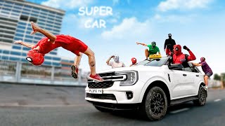 Spiderman Bros Destroy Deadpools Taxi Car Comedy Superhero Battle 