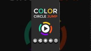 Color Circle Jump Free - Color Ball Switch screenshot 1