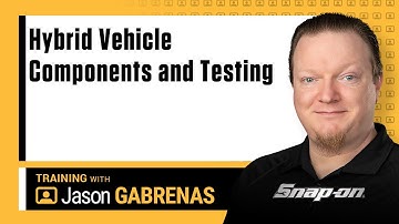 Hybrid Vehicle Components and Testing with Jason Gabrenas | Snap-on Diagnostics UK