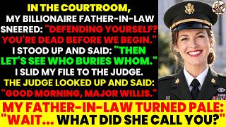 You’re Just a Housewife, My Billionaire Father-in-Law Mocked—Then the Judge Said 2 Words...