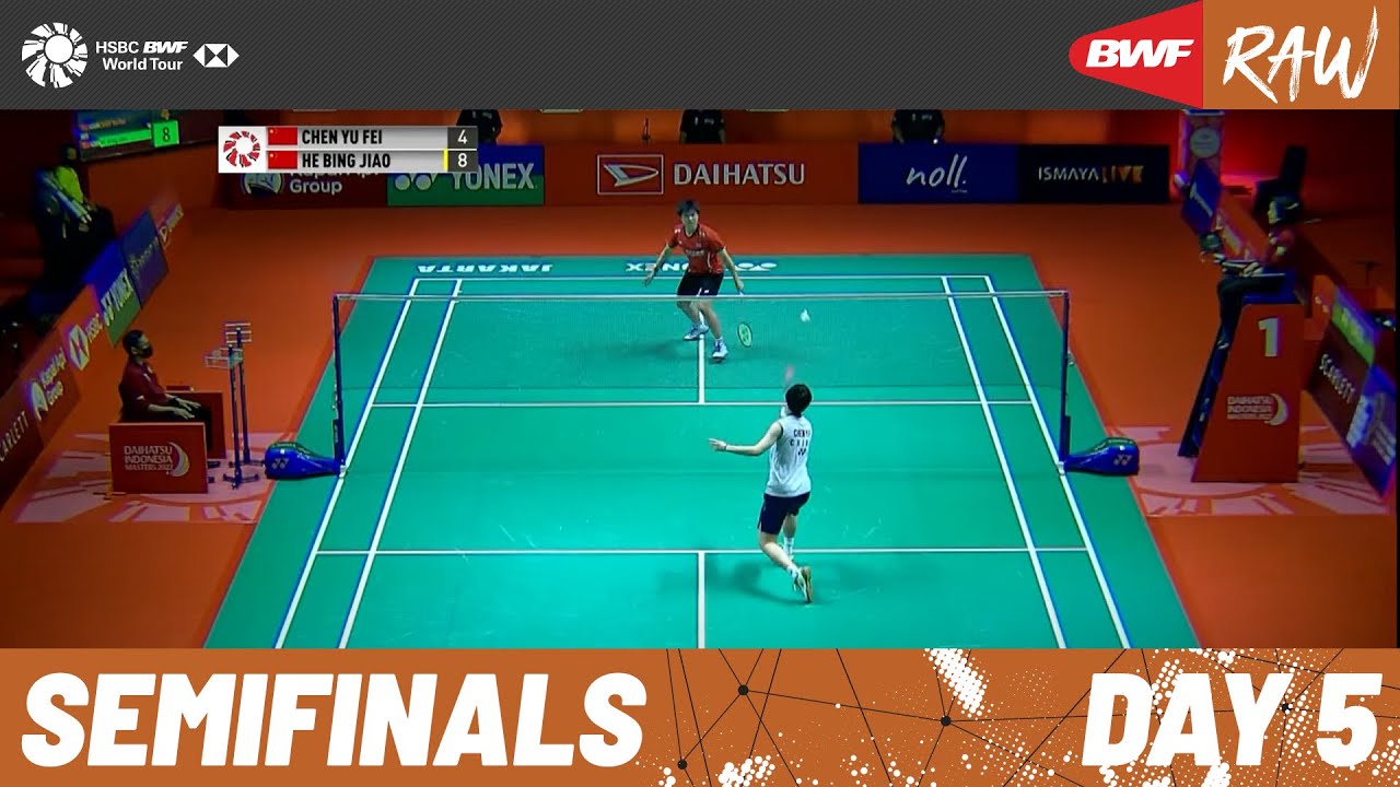 DAIHATSU Indonesia Masters 2022 Day 5 Court 1 Semifinals