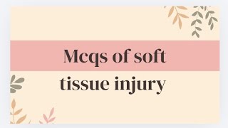 Mcps Family Medicine || McQ's of soft tissue injections || screenshot 5