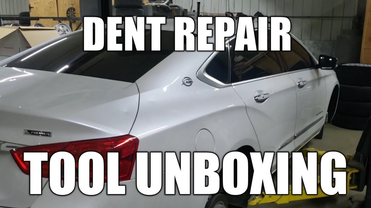 Auto Hail Damage Eastwood PDR Glue Pulling Kit Unboxing Eastwood