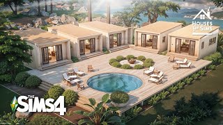 Stunning Wooden Cabins For Holidays - The Sims 4 - Speedbuild - Nocc