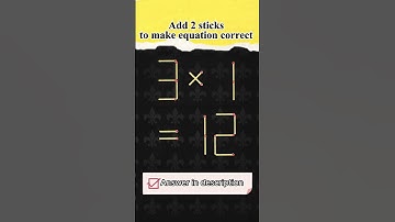 Мatchstick puzzle №411 Add 2 sticks to make equation correct