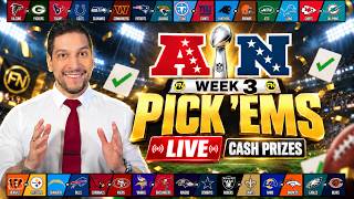 Details Week 3 Pick Em's, Preview & Predictions - LIVE STREAM News